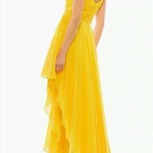 Ieena for Mac Duggal Asymmetrical Hem Dress Size 2 - Picture 3 of 9